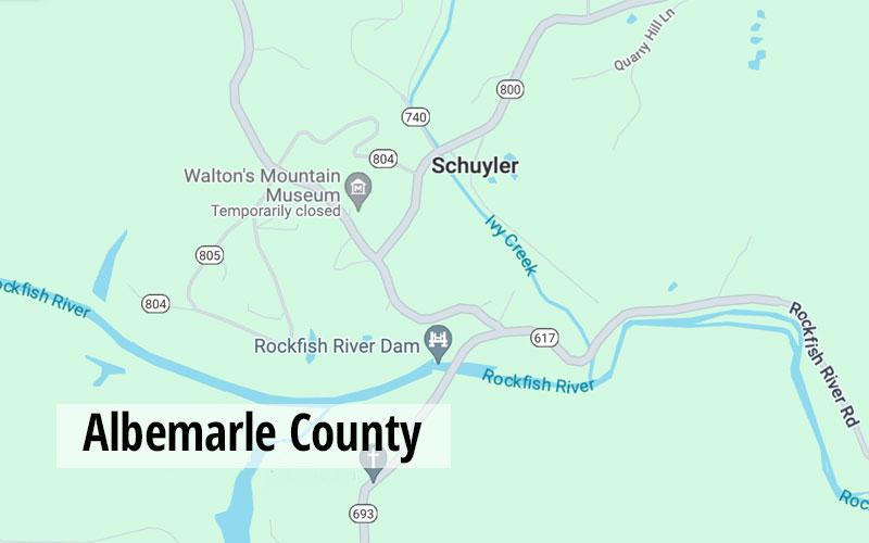 charlottesville map