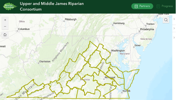 virginia riparian forest buffer action plan cover