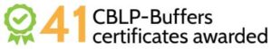 41 CBLP-Buffers certificates awarded