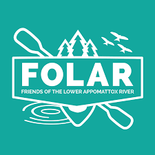 James River Association green and blue gradient leaf logo